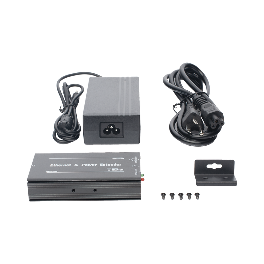 (POE 600 METROS) Receptor para Extensor PoE TT-8001TPOE / 1 Puerto  para recepción de video y alimentación (PoE) / IDEAL PARA DOMOS Y CAMARAS IP / Conexión en Cascada / Soporta PTZ´s de 60 W / Soporta IEEE802.3af/at