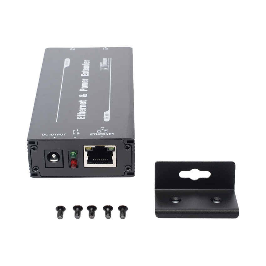 (POE 600 METROS) Transmisor para Extensor PoE TT-8001R  / 1 Puerto  para recepción de video y alimentación (PoE) / IDEAL PARA DOMOS Y CAMARAS IP / Conexión en Cascada / Soporta PTZ´s de 60 W / Soporta IEEE802.3af/at