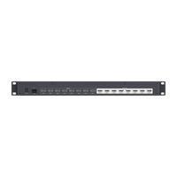 MATRICIAL DE VIDEO HDMI 8 x 8 / 8 Entradas y 8 Salidas en HDMI /  4K @ 30Hz / 10.2 Gbps / HDMI 1.4 / HDCP 1.4 / 3D / Conmutación por Botón, RS232 o Control Remoto / IDEAL PARA CENTROS DE MONITOREO, COMPARACION Y ANALISIS.