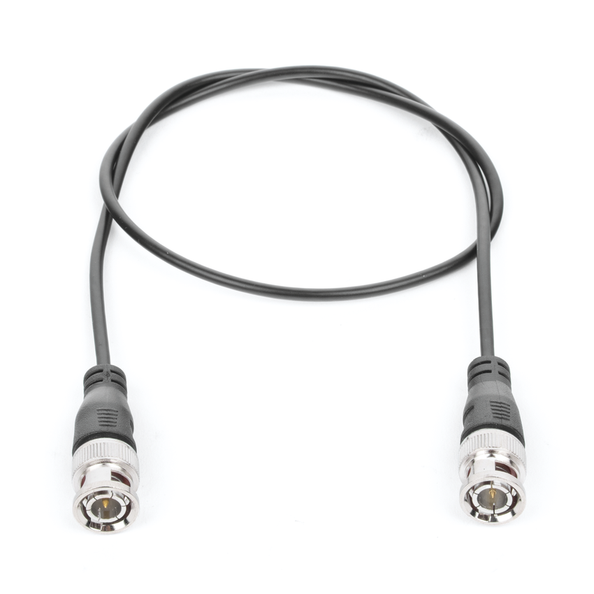 Cable Coaxial Armado con Conector BNC (Video) / Longitud de 0.6 Metros (1.97 Pies) / Optimizado para C�maras 4K / Uso en Interior