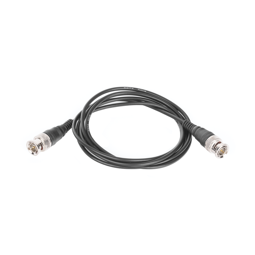 Cable Coaxial Armado con Conector BNC (Video) / Longitud de 1.5 Metros (4.92 Pies) / Optimizado para C�maras 4K / Uso en Interior