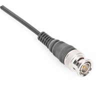 Cable Coaxial Armado con Conector BNC (Video) / Longitud de 1.5 Metros (4.92 Pies) / Optimizado para C�maras 4K / Uso en Interior