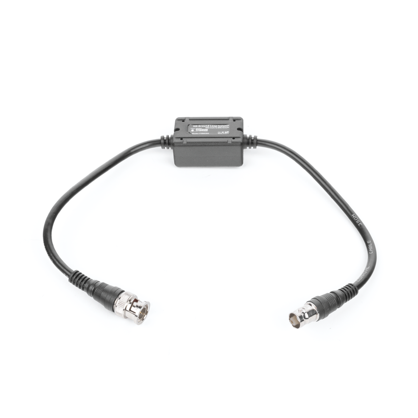 AISLADOR DE TIERRA por BNC / ELIMINE eficazmente los problemas en el video como el RUIDO, DIAFONIA, INDUCCIÓN e INTERFERENCIAS causadas por los lazos de tierra. Compatible con cámaras HD-TVI/CVI/AHD/CVBS de hasta 2 MP.
