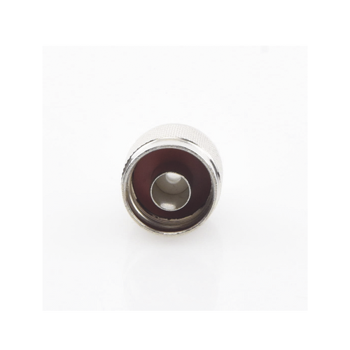 Conector N Macho para 75 Ohm de Anillo Plegable para cable RG-11, Niquel /Oro /Teflón.