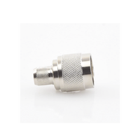 Conector N Macho para 75 Ohm de Anillo Plegable para cable RG-11, Niquel /Oro /Teflón.