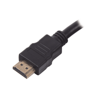 Cable HDMI de 1 Metro (3.28 pies) (High Speed) / Resoluci�n 4K / Soporta Canal de Retorno de Audio (ARC)/ Soporta 3D / Blindado para Reducir Interferencia / Chapado en Oro / Alta Resistencia y Durabilidad.