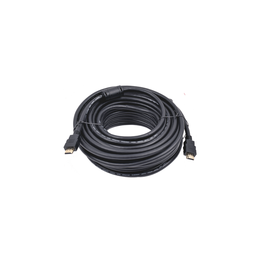 Cable HDMI de 20 Metros (65.62 Pies) (High Speed) / Resoluci�n 4K / Soporta Canal de Retorno de Audio (ARC)/ Soporta 3D / Blindado para Reducir Interferencia / Chapado en Oro / Alta Resistencia y Durabilidad.