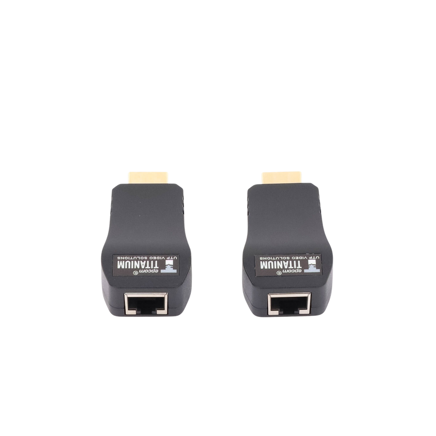 Kit Extensor 25m convertidor Señal HDMI a UTP (Cat5e/Cat 6)  / Calidad PREMIUM