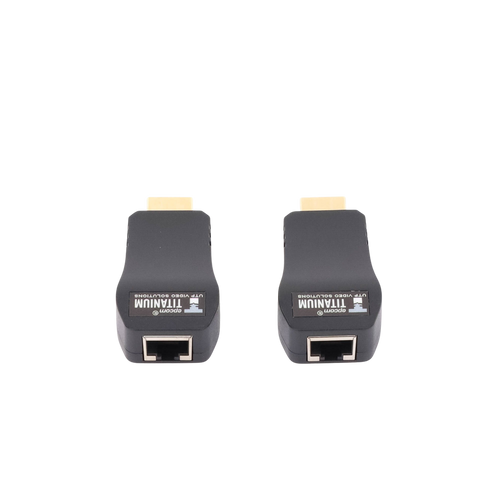 Kit Extensor 25m convertidor Señal HDMI a UTP (Cat5e/Cat 6)  / Calidad PREMIUM