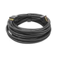 Cable HDMI de 5 Metros (High Speed) / Resolución 4K / Soporta Canal de Retorno de Audio (ARC)/ Soporta 3D / Blindado para Reducir Interferencia / Chapado en Oro / Alta Resistencia y Durabilidad.