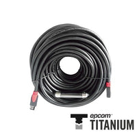 Cable HDMI de 20 Metros (65.62 Pies) (High Speed) / Resolución 4K / Soporta Canal de Retorno de Audio (ARC)/ Soporta 3D / Blindado para Reducir Interferencia / Chapado en Oro / Alta Resistencia y Durabilidad.