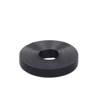 Kit de 10 Rollos de Cinta de Contacto, de 10.66 m de largo y 19.1 mm de ancho c/u, Color Negro