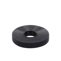 Kit de 10 Rollos de Cinta de Contacto, de 10.66 m de largo y 19.1 mm de ancho c/u, Color Negro