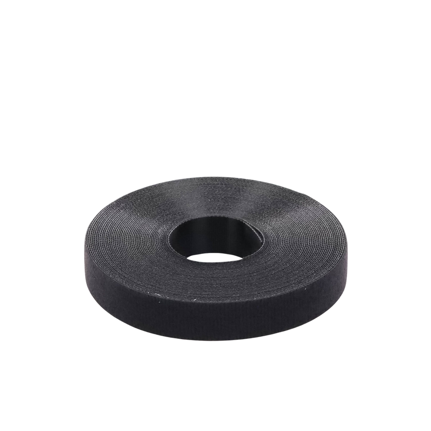 Kit de 10 Rollos de Cinta de Contacto, de 10.66 m de largo y 19.1 mm de ancho c/u, Color Negro