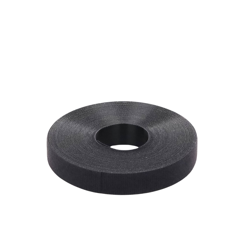 Kit de 10 Rollos de Cinta de Contacto, de 10.66 m de largo y 19.1 mm de ancho c/u, Color Negro