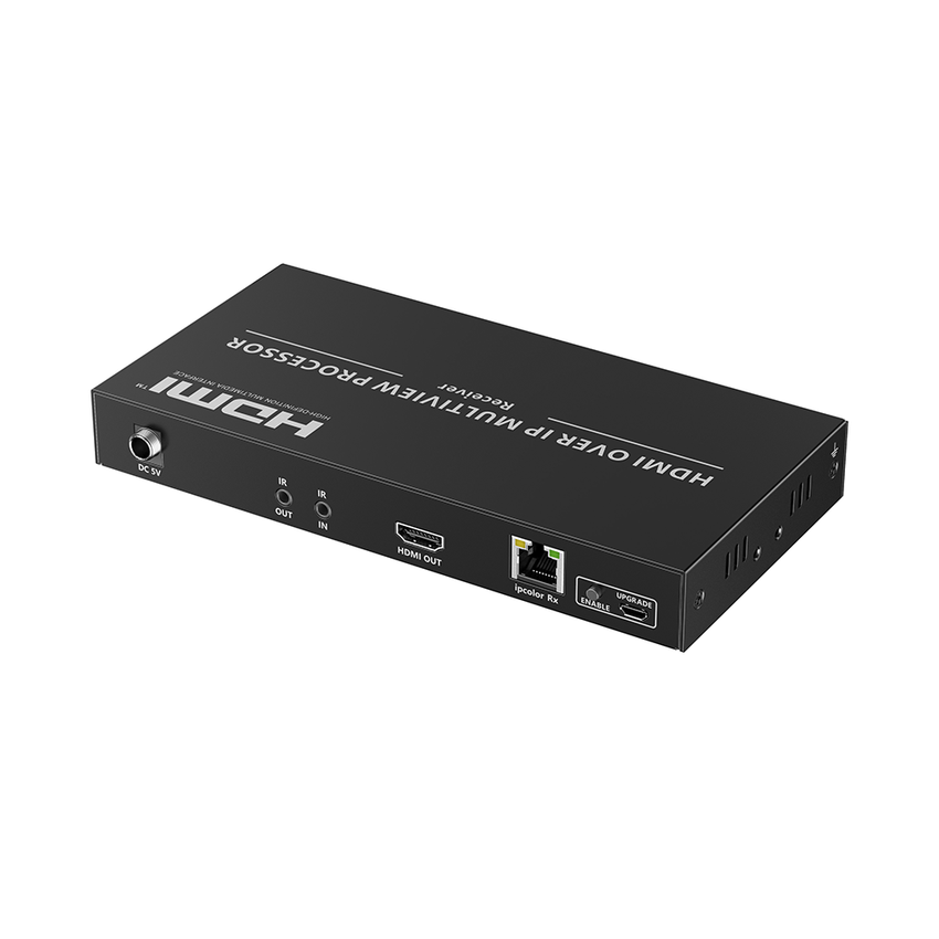 Receptor 4K60Hz sobre IP con multivisor