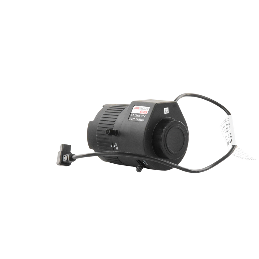 Lente Varifocal 2.7 A 13 mm / Resolución 6 Megapixel / Iris Automático / Formato 1/2.7" / Compatible con Cámaras HIKVISION