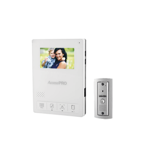 Kit de Videoportero / Frente de Calle Antivandalismo / Cámara 900TVL para Baja Iluminación / Pantalla Alta Resolución / Control