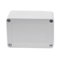 Gabinete Plástico para Exterior (IP65) de 100 x 68 x 50 mm Cierre por Tornillos.