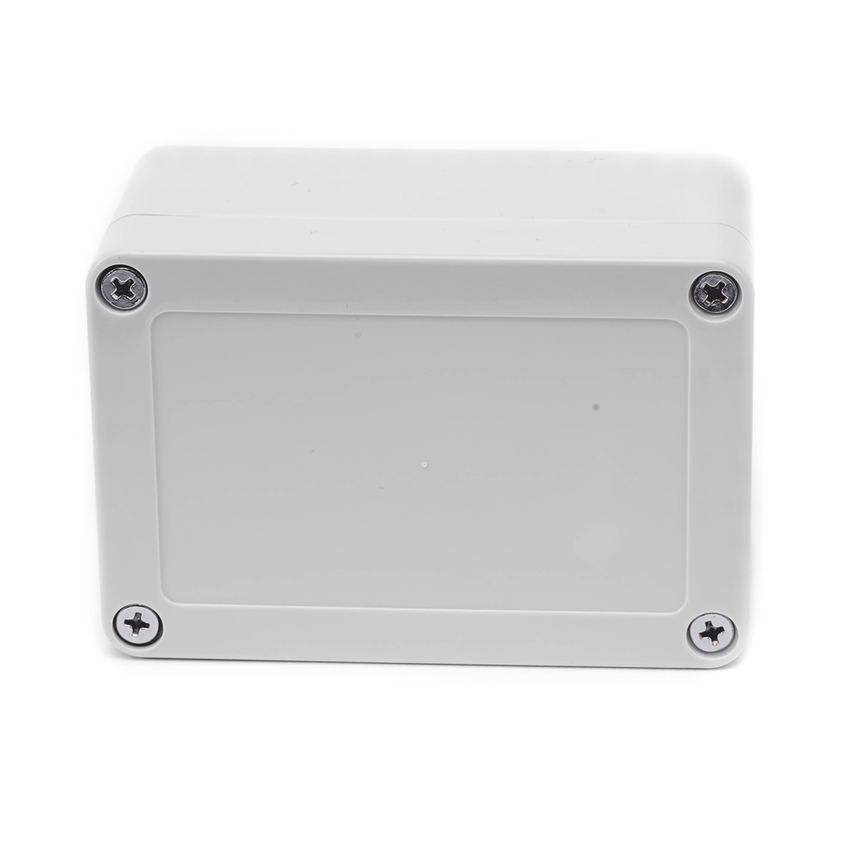 Gabinete Plástico para Exterior (IP65) de 100 x 68 x 50 mm Cierre por Tornillos.