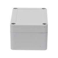 Gabinete Plástico para Exterior (IP65) de 100 x 68 x 50 mm Cierre por Tornillos.