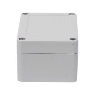 Gabinete Plástico para Exterior (IP65) de 100 x 68 x 50 mm Cierre por Tornillos.