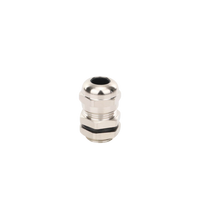 Conector Metálico Tipo Glándula para Cable de 3 a 6.5 mm de Diámetro.