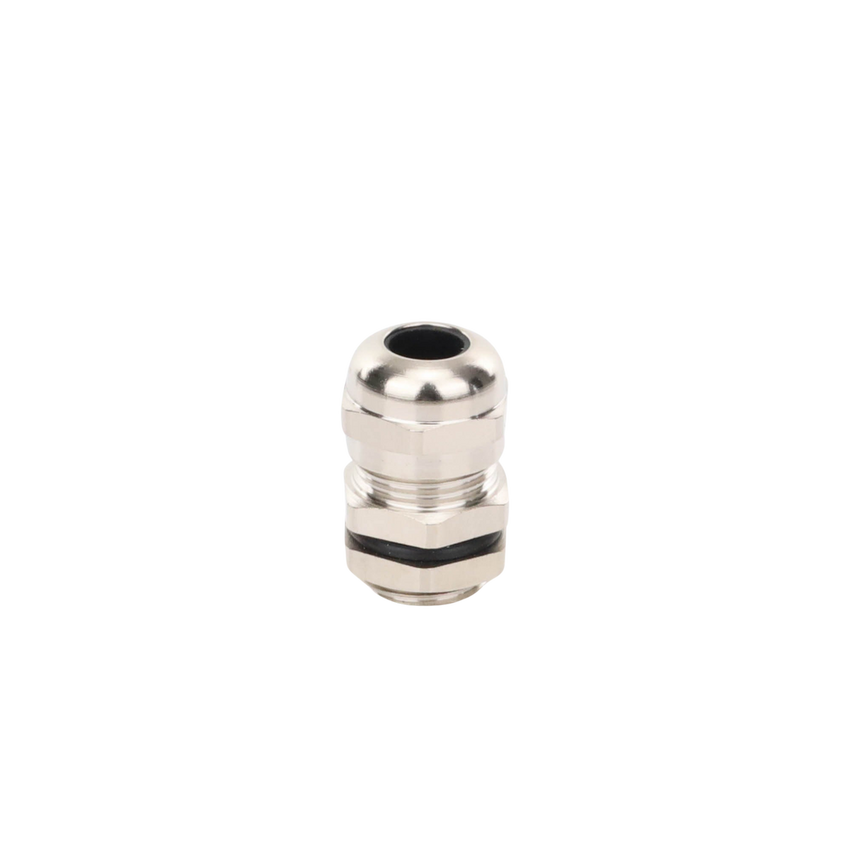 Conector Metálico Tipo Glándula para Cable de 3 a 6.5 mm de Diámetro.