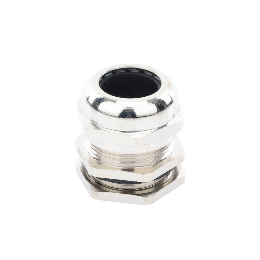 Conector Metálico Tipo Glándula para Cable de 13 a 18 mm de Diámetro.