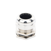 Conector Metálico Tipo Glándula para Cable de 13 a 18 mm de Diámetro.