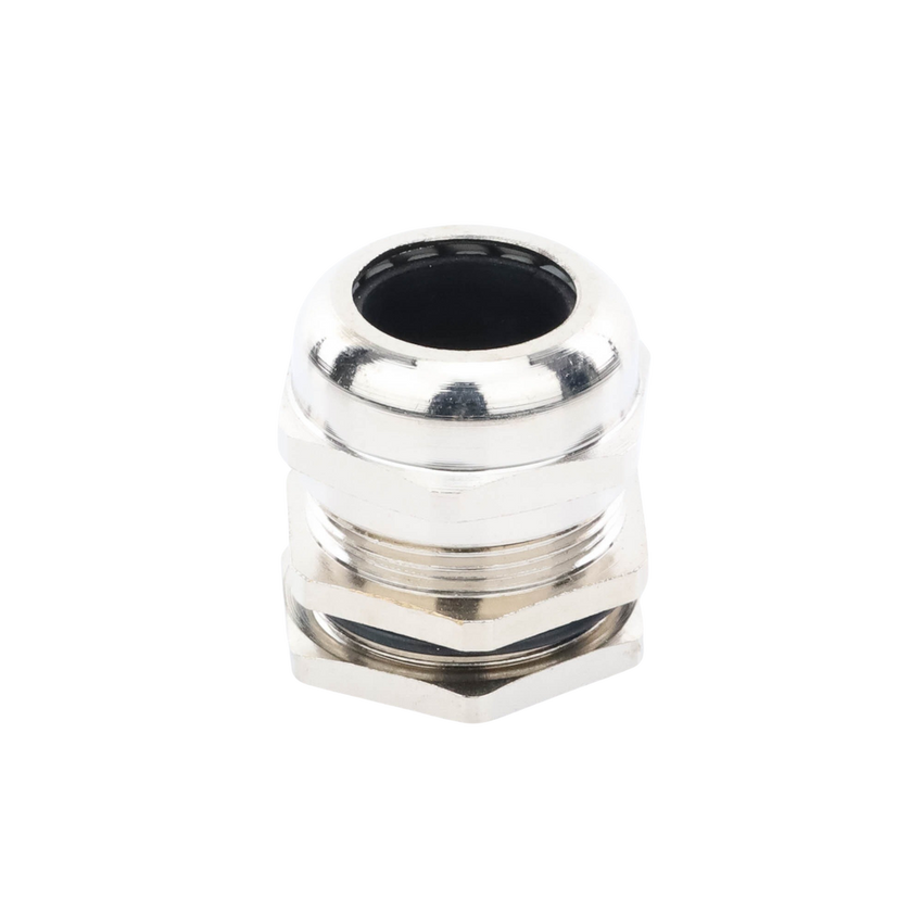 Conector Metálico Tipo Glándula para Cable de 13 a 18 mm de Diámetro.
