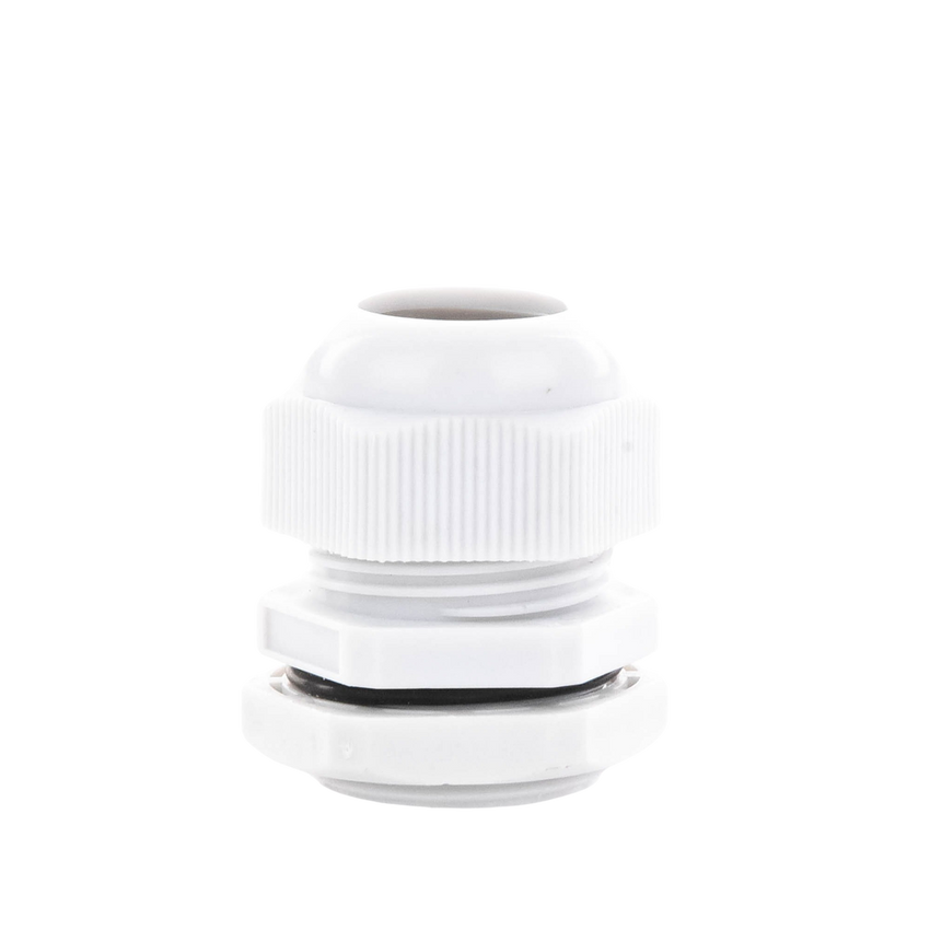 Conector Plástico Tipo Glándula para Cable de 13 a 18 mm de Diámetro.