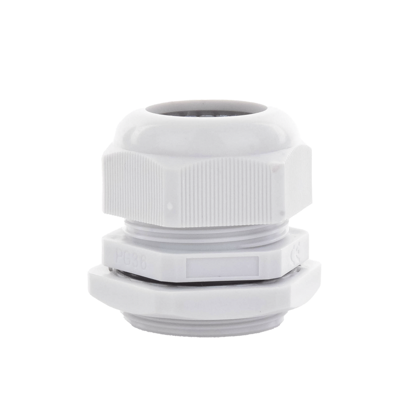 Conector Plástico Tipo Glándula para Cable de 22 a 32 mm de Diámetro.
