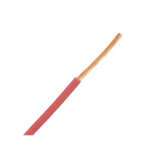 Bobina de 1,000 pies de Cable Automotriz TXL / Calibre 18 de color rojo / Conductor de Cobre Desnudo Trenzado / Aislamiento XLPE / 50 Voltios / Rango Temperatura 51-125°C / Cumple Ford y Chrysler