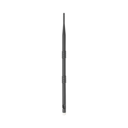 Antena Omnidireccional, 2.4 - 2.5 GHz, 9 dBi. Dimensiones 38.4 cm, ideal para router o puntos de acceso