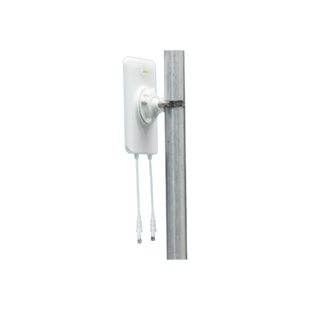 Antena sectorial para WiFi de 90°/ 2.4 y 5 GHz / Ganancia 15 dBi / Conectores RPSMA / Incluye montaje / Ideal para acces point Unifi, Altai, TP-Link y Grandstream (conectorizados)