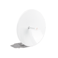 Antena direccional de 4 ft, 5.1 a 7.125 GHz, Ganancia 36 dBi, Conectores RP-SMA Hembra, Polarización doble, incluye montaje para torre o mástil