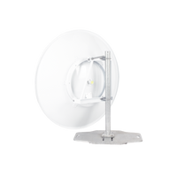 Antena direccional de 4 ft, 5.1 a 7.125 GHz, Ganancia 36 dBi, Conectores RP-SMA Hembra, Polarización doble, incluye montaje para torre o mástil