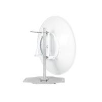 Antena direccional de 4 ft, 5.1 a 7.125 GHz, Ganancia 36 dBi, Conectores RP-SMA Hembra, Polarización doble, incluye montaje para torre o mástil