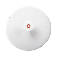 Antena direccional para C5x, B5X, Doble polaridad 45 ° y 90 °, 4.9 - 6.5 GHz, 2 ft, Ganancia de 30 dBi, Montaje incluido