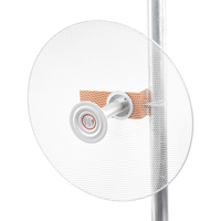 Antena direccional de alta resistencia la viento, Ganancia de 34 dBi,  frecuencia (4.9 - 6.5 GHz), Conectores N-hembra, Polarización doble, incluye montaje para torre o mástil