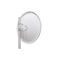 Antena Direccional con Frecuencia Extendida / 4.8 - 6.5 GHz / 28 dBi /  Jumper incluido con conector  SMA-Macho Inverso / Polaridad en 90º y 45º / Montaje incluido para torre o mástil