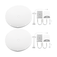 Antena Parabólica de Frecuencia Extendida, 4.8 - 6.5 GHz, 28 dBi, Conectores SMA-Macho Inverso