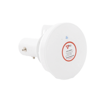 Antena Tipo Horn de 45 °, 15 dBi, 4.9 - 7GHz, Ideal para ambientes de alto ruido,  Tipo de conector RPSMA, con montaje y jumpers incluidos