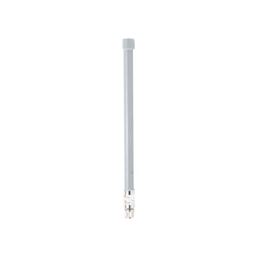 Antena Omnidireccional, mayor distancia de transmisión y recepción de señal en 360º,  Doble banda, 2.4 Ghz de  6 dBi/ 5 GHz  9 dBi, Conector N-Hembra, Adecuada para entornos exigentes