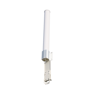 Antena Omnidireccional, mayor distancia de transmisión y recepción de señal en 360º,  Doble banda de 2.4 / 5 GHz, Ganancia de 9 dBi, Conectores RPSMA, Adecuada para entornos exigentes