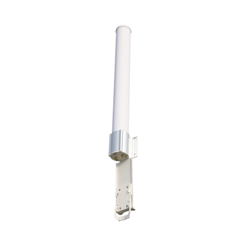 Antena Omnidireccional, mayor distancia de transmisión y recepción de señal en 360º,  Banda  5 GHz, Ganancia de 13 dBi, Conectores RPSMA, Adecuada para entornos exigentes