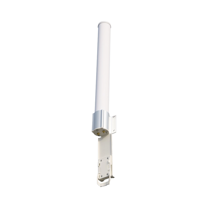 Antena Omnidireccional, mayor distancia de transmisión y recepción de señal en 360º,  Banda  5 GHz, Ganancia de 13 dBi, Conectores RPSMA, Adecuada para entornos exigentes