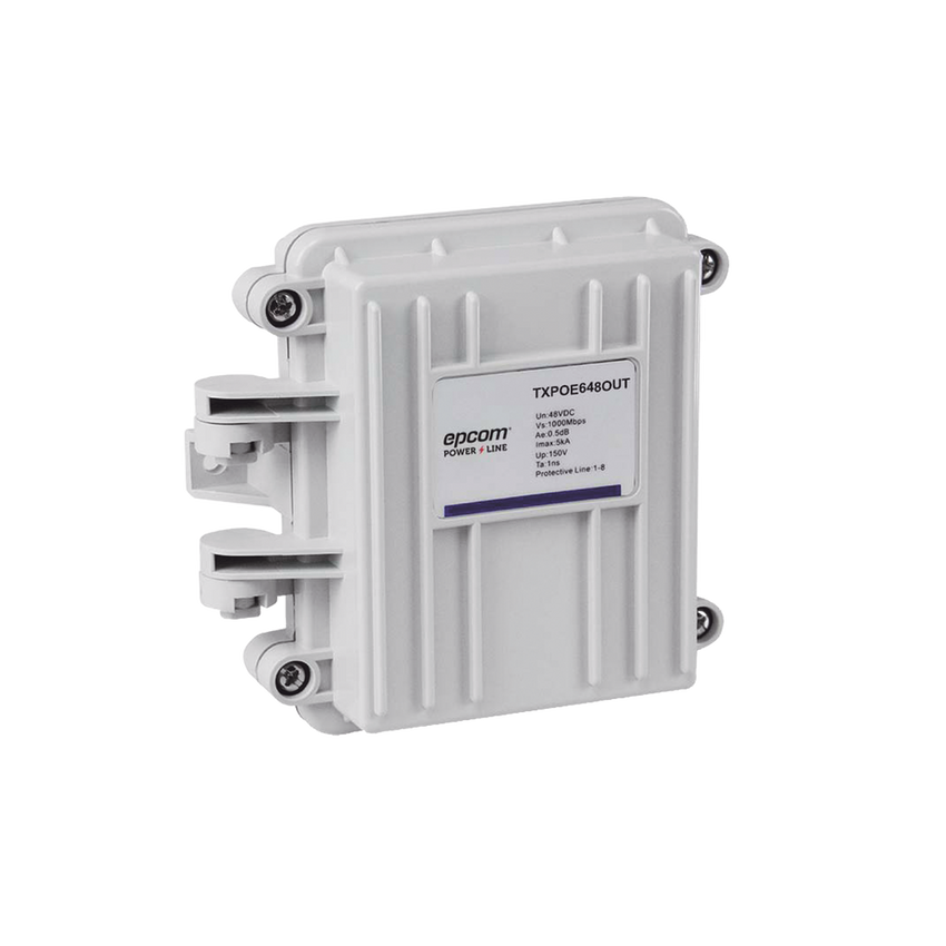 Protector PoE a 10/100/1000 Mbps (exterior) (Cat6 1000Mbps)