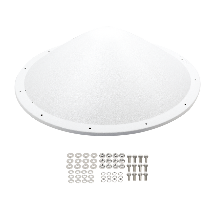 Radomo para antenas TXP-D4865-28-N y TXP-D4865-28-SMA, reduce la carga de viento y mejora la estabilidad del enlace, resistente a cualquier tipo de intemperie